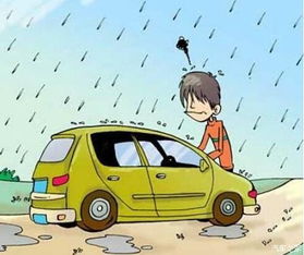 汽车雨天存放温度多少